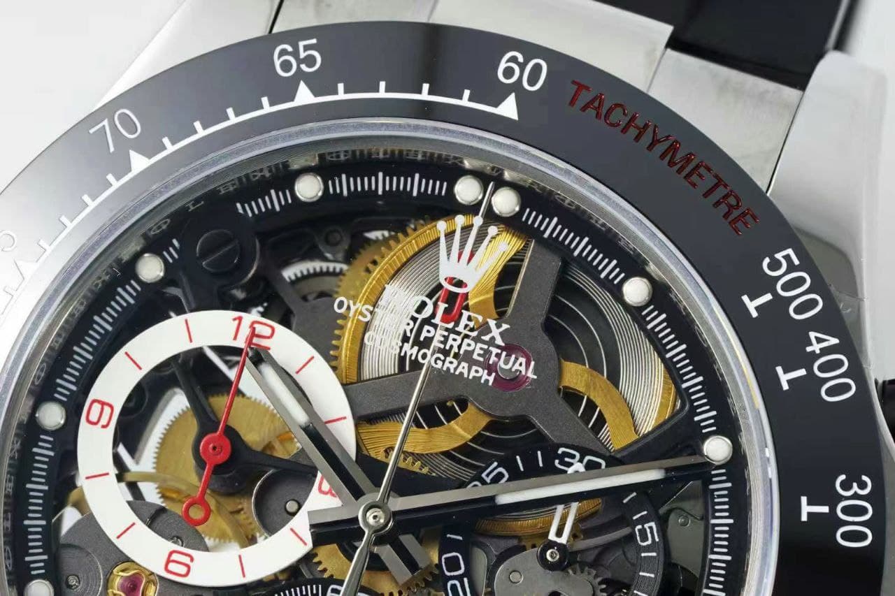 GET  introduces the latest affordable version of the Rolex Daytona Skeleton Watch